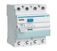 HAGER CDS463D Interrupteur différentiel 3P+N 63A/30mA Type A QuickConnect