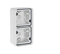 cubyko Boîte dble V ass. blanc HAGER WNA686B