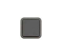 Hager cubyko Prise 2P+T encastré gris IP55