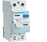 Hager Disjoncteur différentiel 2p. 63A/30mA,6kA,QC CDS263D (CDS263D)
