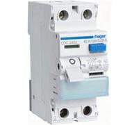 Hager Disjoncteur différentiel RCD FI 2 Broches CDC240J