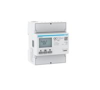 HAGER ECR380D Compteur d'énergie triphasé, direct80A, 4M, MID (ECR380D)