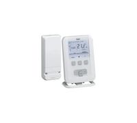 Kit Thermostat d'ambiance programmable digital radio Gestion du Chauffage Eau Chaude - HAGER EK560