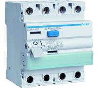 Hager FI 4P 6KA 40A 30MA TYPE A VS (CDA445D)