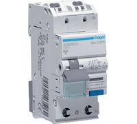 Hager FI-LS, 1P+N, 6 kA, C-13A, 30 mA, A-G, QC-QB, 1 pièce.