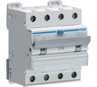 Hager FI-LS, 4 pôles, 10 kA 16 A, 30 mA HI, 1 pièce