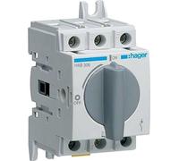 Hager HAB403 Séparateur de charge avec séparateur 4P 32 A pour tableaux à disjoncteurs électriques