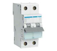 hager Hager Disjoncteur 2 pôles B-10A, 6kA MBN210 Quantité:1