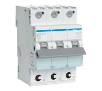 hager Hager Disjoncteur 3p. B-10A, 6kA, 3M QC MBS310 Quantité:1