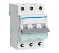 hager Hager Disjoncteur 3p. B-25A, 6kA, 3M QC MBS325 Quantité:1