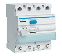 Disjoncteur différentiel 4pol.25A/30mA 6kA QC CDS425D (CDS425D)