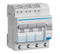 hager Hager Disjoncteur FI/LS 3x 1P+N, 6 kA ADZ316D Quantité:1