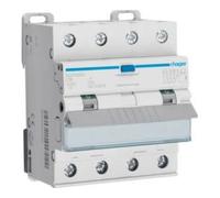 hager Hager Disjoncteur FI/LS 4 pôles, 10kA ADX466D Quantité:1