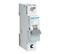 hager Hager Disjoncteur unipolaire C-10A 6kA 1M QC MCS110 Quantité:1