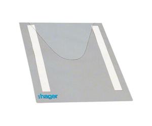 hager Hager Feuille de protection autocollante A4, transparent FZ794 Quantité:1