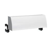 Hager Goulotte de câblage FZ442N IP44 B550 l550mm Blanc RAL9010