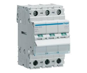 hager Hager Interrupteur sectionneur 3P 63A SBN363 Quantité:1