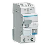 hager Hager Protection contre les défauts d'isolement 1P+N, 6kA, B-10A, 2M ARC910D Quantité:1