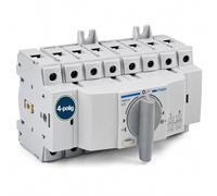 Hager HIM406 Interrupteur de charge 63 A 4 broches (3P+N) avec séparation de sécurité pour rail DIN 35 mm Puissance de commutation 41 kW