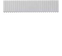 Hager Obturateurs en bande Vega D-Univers JP002 24 modules pré-découpés 1/2 Noir