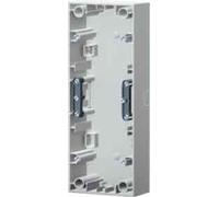 Hager K1 - Socket 3 éléments verticale Blanc polaire