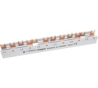 Hager KDN451D HAGER KDN451BD Accessoire pour disjoncteur Rail de phase gris 4 pôles 80 A 1 pc(s)