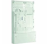 Hager KU33LHE Type : Three-phase meter socket, Couleur du produit : Blanc, Forme : Rectangulaire