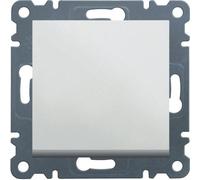 Hager Lumina blanc - interrupteur unipolaire normalement ouvert