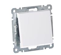 Commutateur - HAGER - WL0020 - Blanc - Plastique - Intérieur