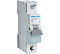 Busch-Jaeger MCS116 Interrupteur LS 1P 6kA C-16A QC Quick Connect 1M