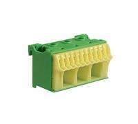 Hager Quick Connect Bornier de mise à la terre 3 x 25 mm² et 11 x 4 mm²