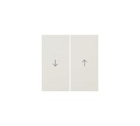 Hager s.1 - Double Touche flèches pour volet roulant série 1 blanc