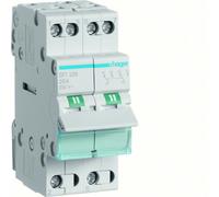 inverseur 2P 25A, amont,I-0-II - COMMANDE SIGNAL HAGER SFT225