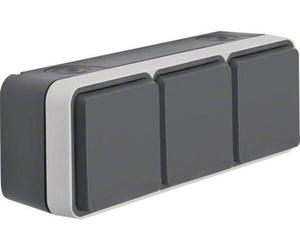 Hager STD.SCHUKO 3-WG.KD AP EHBS W.1 (WNC165 BERKER)