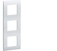 Hager Systo - Cadre droit 3 x 2 module Systo blanc