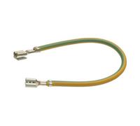 hager Tehalit Câble de mise à la terre L=600mm Manchon de connexion L 4183 vert/jaune Quantité:1