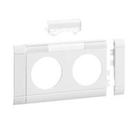 hager Tehalit Cache double prise sans halogène GB08021 vws Quantité:1