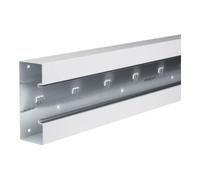 hager Tehalit Partie inférieure de goulotte de plinthe 68x170mm acier BRS651701 vws Quantité:2