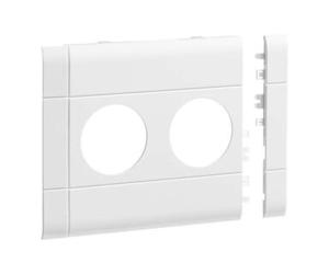 hager Tehalit Plaque 2x prise de courant sans halogène GB12020 vws Quantité:1