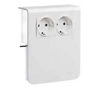 hager Tehalit Support d'appareil Std 2 fois pré-câblé SL201159009016 Quantité:1