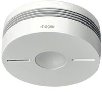 HAGER TG551A Détecteur radio double confort Q, blanc (TG551A)