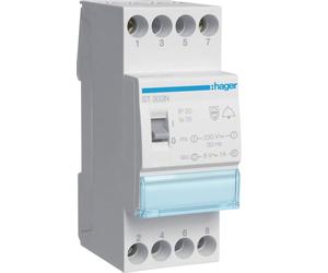 Hager Transformateur de sonnerie avec interrupteur 8VA 230/8V ST303N