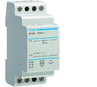 Transfo sonnerie 4VA 230/8-12V - COMMANDE SIGNAL HAGER ST301