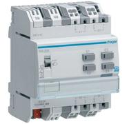 Hager Module numérique TEBIS TXA304 – 4 entrées 230 V~ – KNX