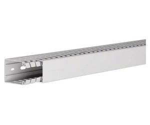 Hager Verdrahtungskanal (L x B x H) 2000 x 40 x 60 mm HA760040 1 St. Lichtgrau (HA760040)