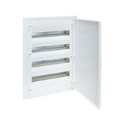 HAGER VF418PES Tableau électrique encastré VF golf 4 rangées 72 modules blanc opaque+QC