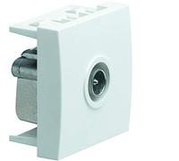 HAGER WS251 - SYSTO 2M PRESA TV PASSANTE 10 dB BIANCA