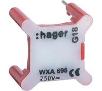 Hager WXA691 Voyant pour inter 230V rouge blanc G