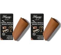 Hagerty Copper, Brass & Bronze Duster Chiffon pour Le cuivre, Le Laiton et Le Bronze 36 x 55 cm I Chamoisine imprégnée 100% Coton I Nettoyage antioxydant I Idéal pour polir, Nettoyer et Entretenir