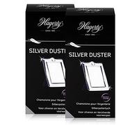 Hagerty Silver Duster Lot de 2 chiffons en coton pour argent 36 x 55 cm